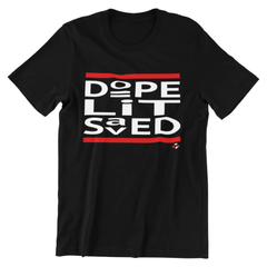 Dope Lit Saved Retro Tee