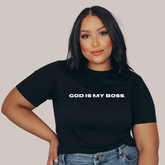 God Is My Boss Tee
